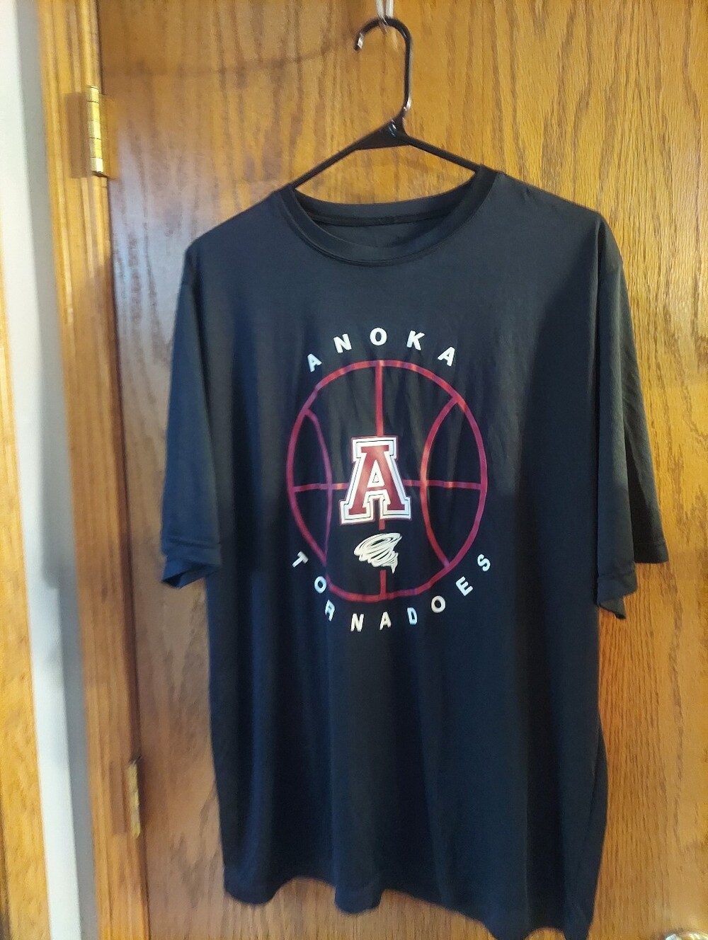 Team 365 Anoka Tornadoes Basketball Performance T-Shirt Black Men's / Unisex Xl